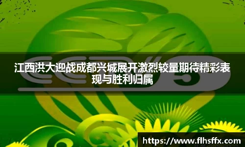 江西洪大迎战成都兴城展开激烈较量期待精彩表现与胜利归属