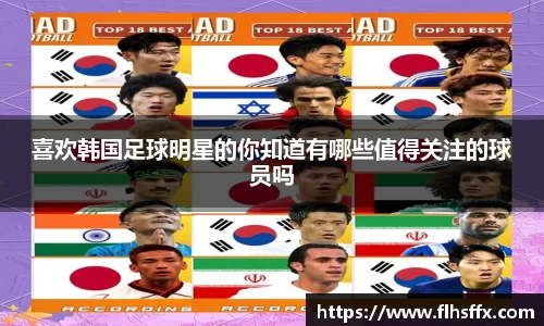 喜欢韩国足球明星的你知道有哪些值得关注的球员吗